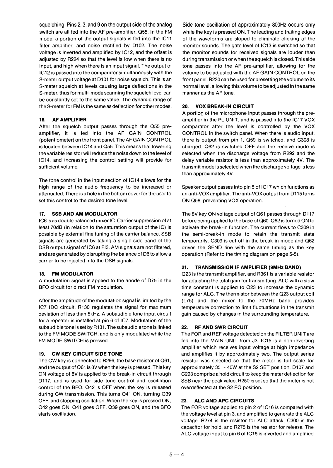 Icom Ic 731 Service Manual