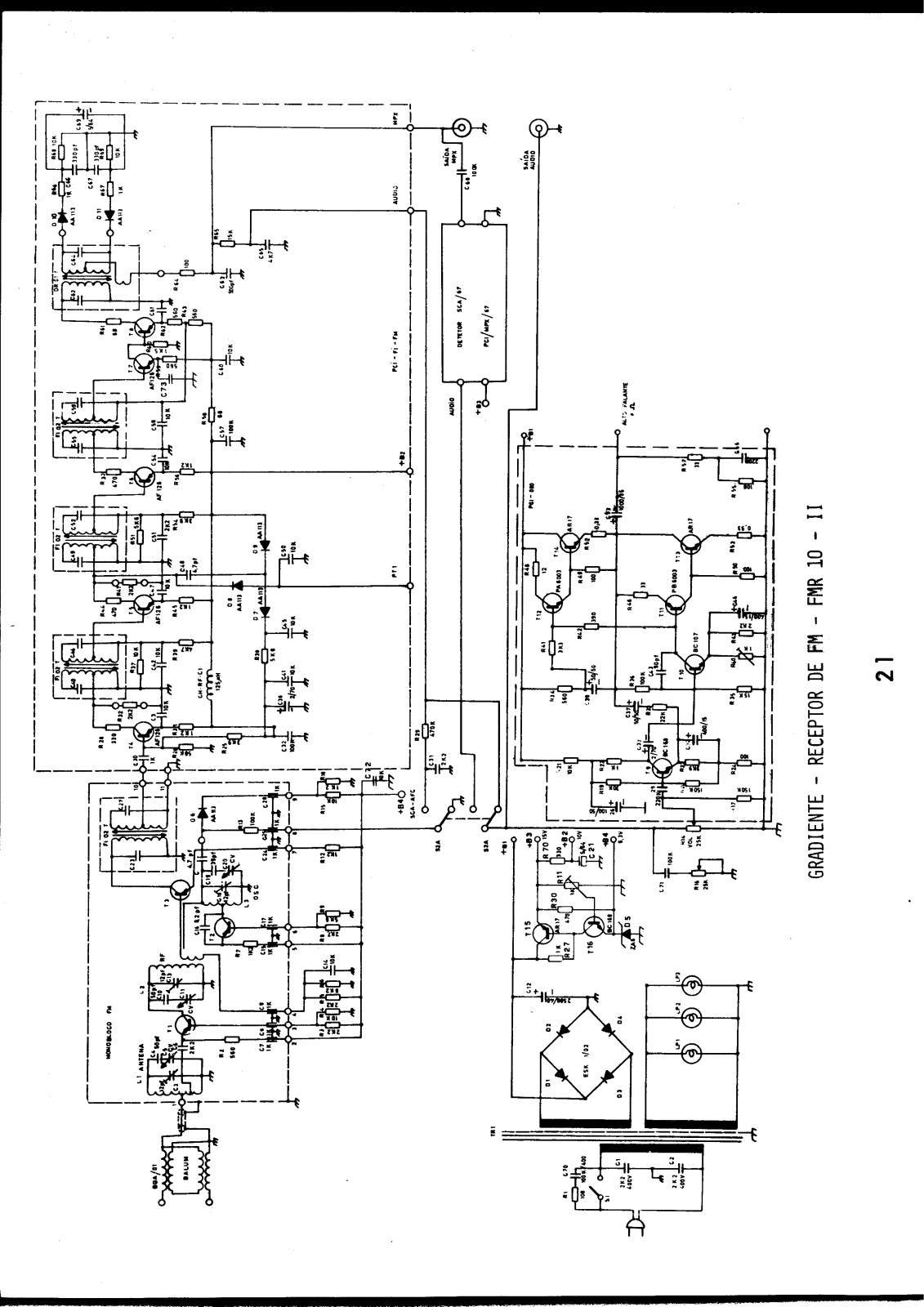 Gradiente FRM10-II Schematic