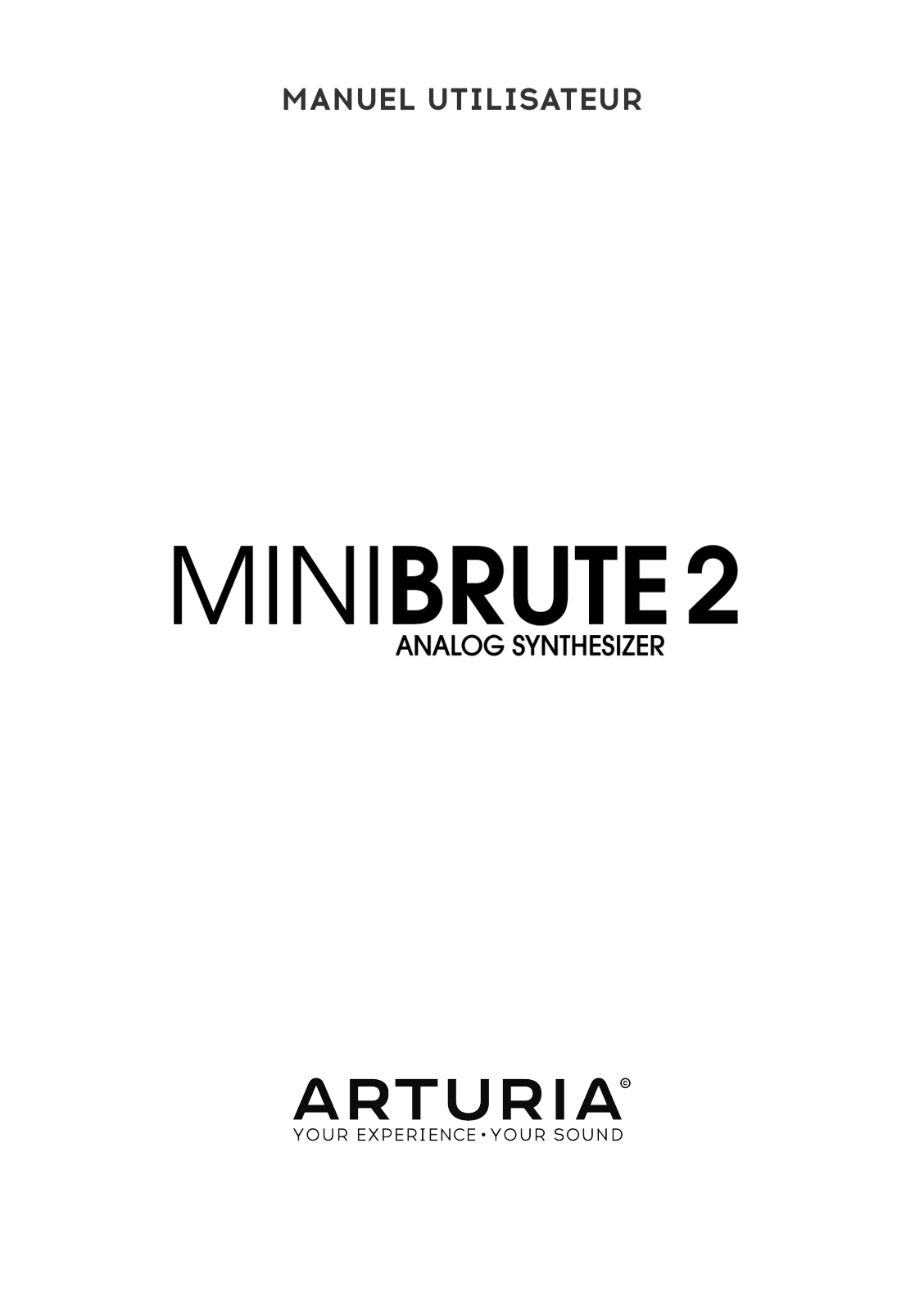 Arturia Minibrute 2 User Manual