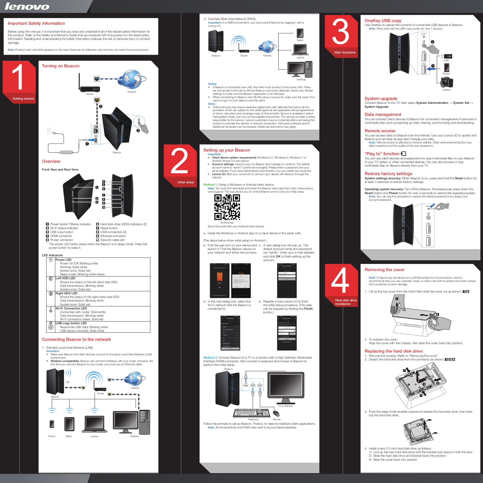 Lenovo Beacon User Manual