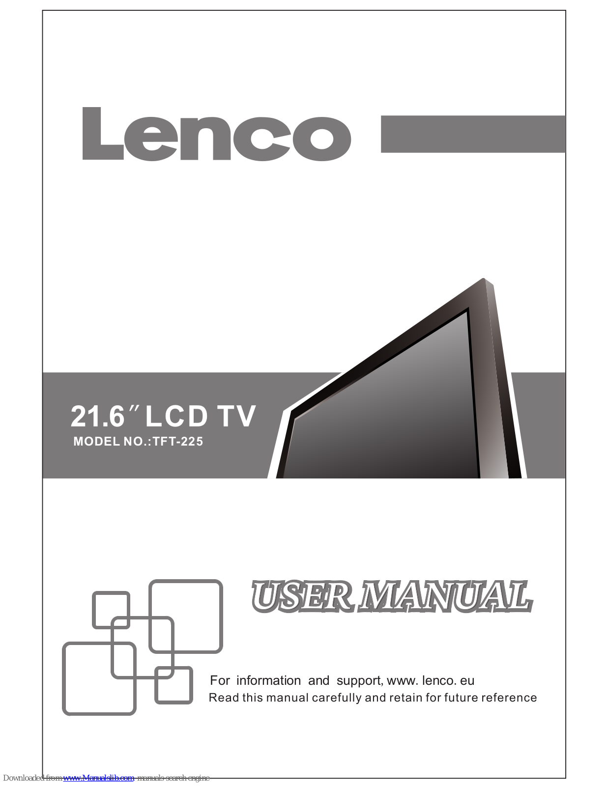 LENCO TFT-225 User Manual