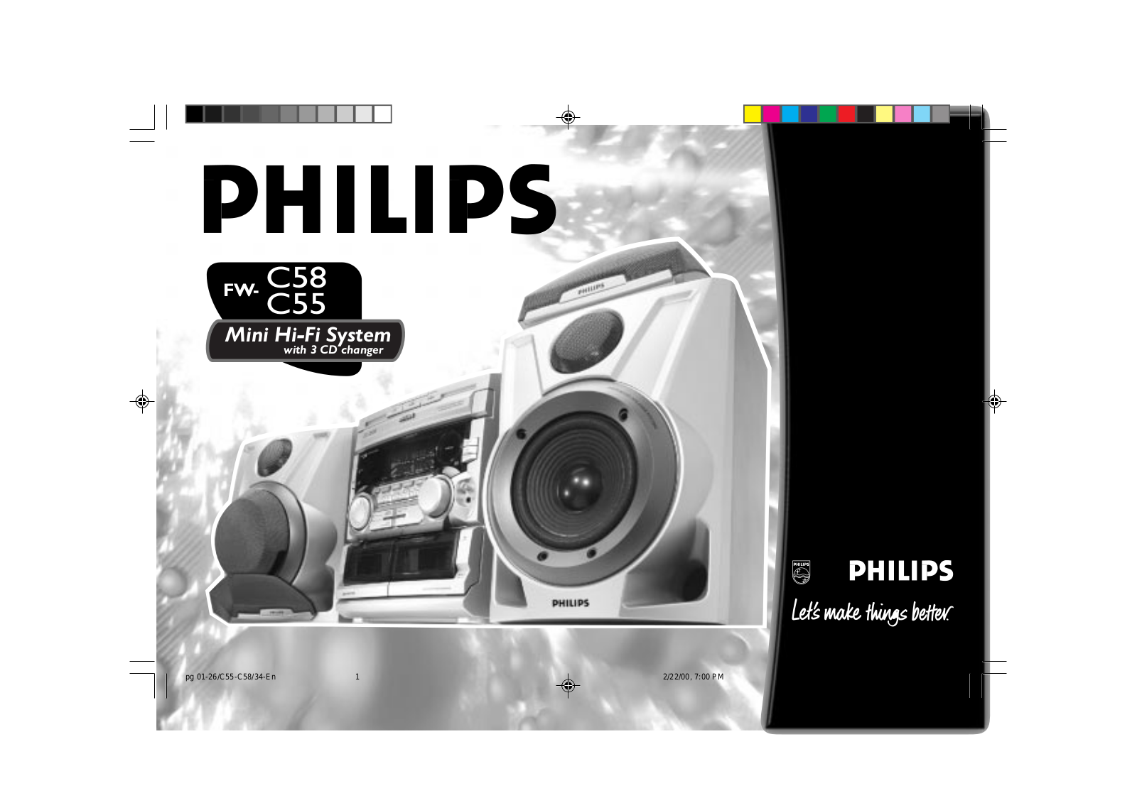 Philips FW-C58 User Manual