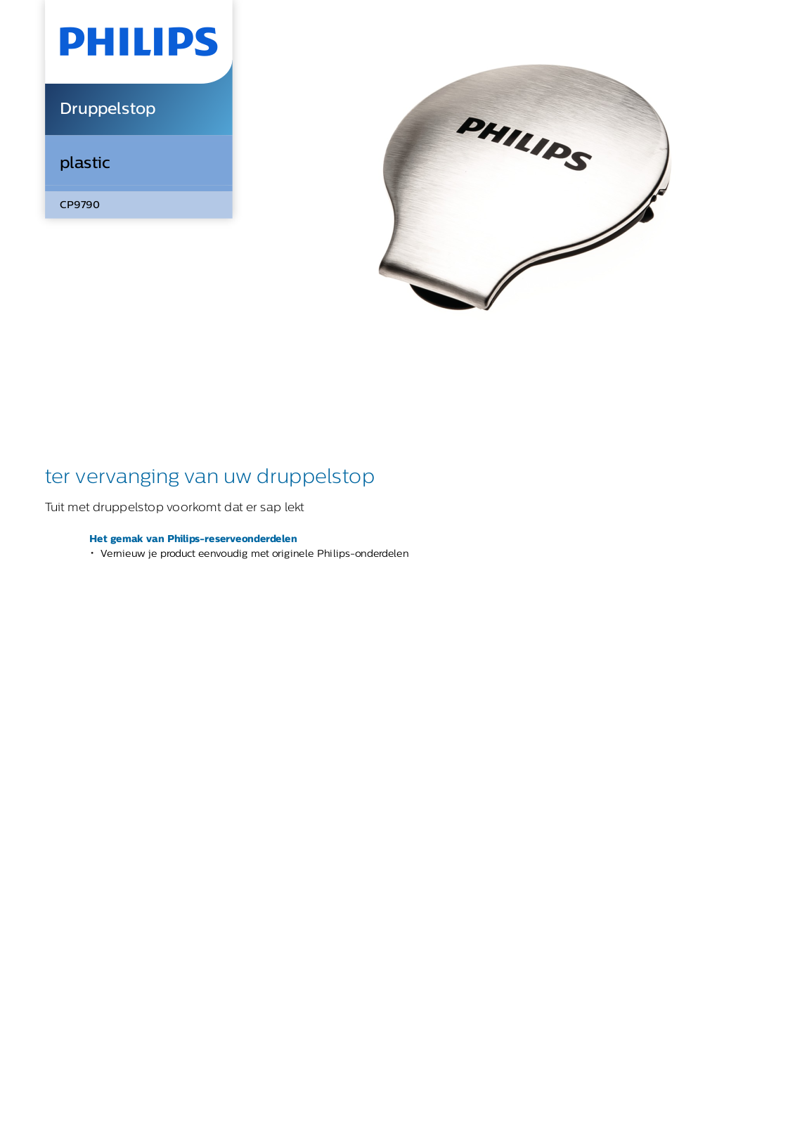 Philips CP9790/01 Leaflet - ManualMachine.com