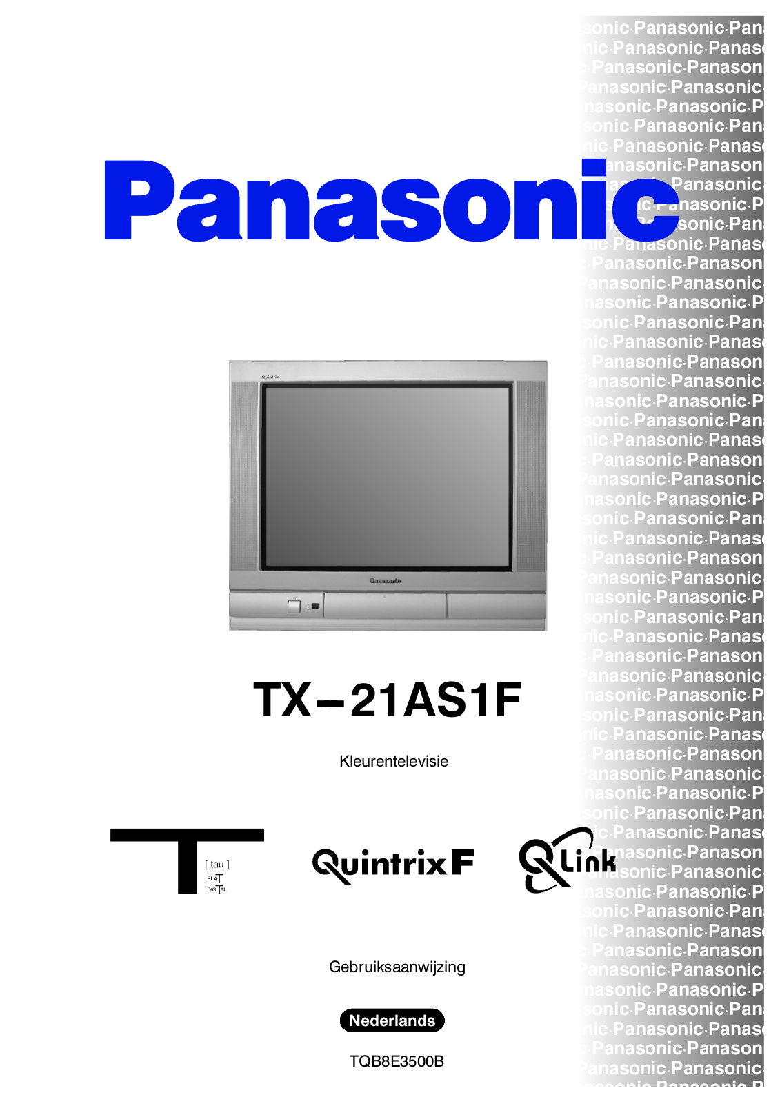 PANASONIC TX-21AS1F User Manual