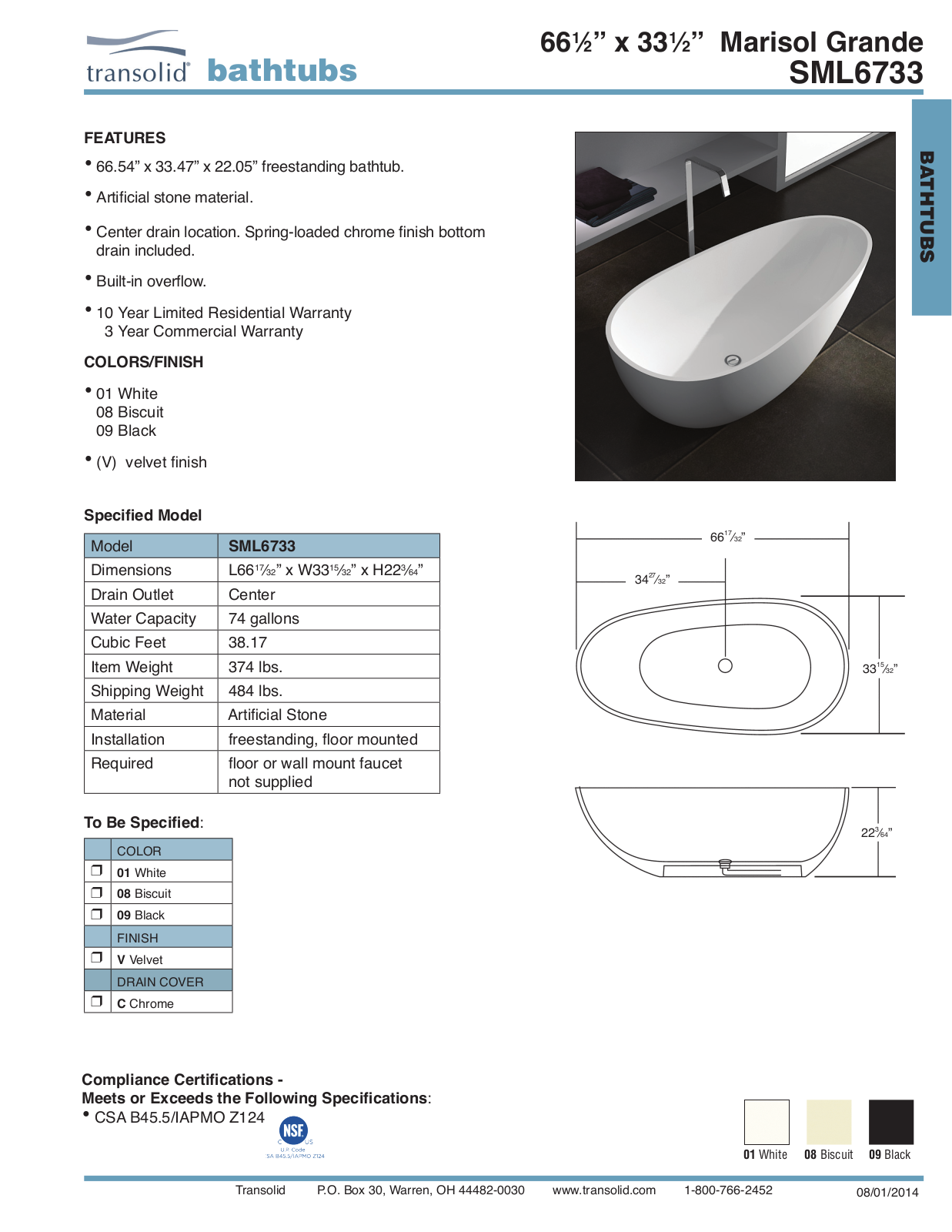 Transolid TRMB1112 Specifications - ManualMachine.com