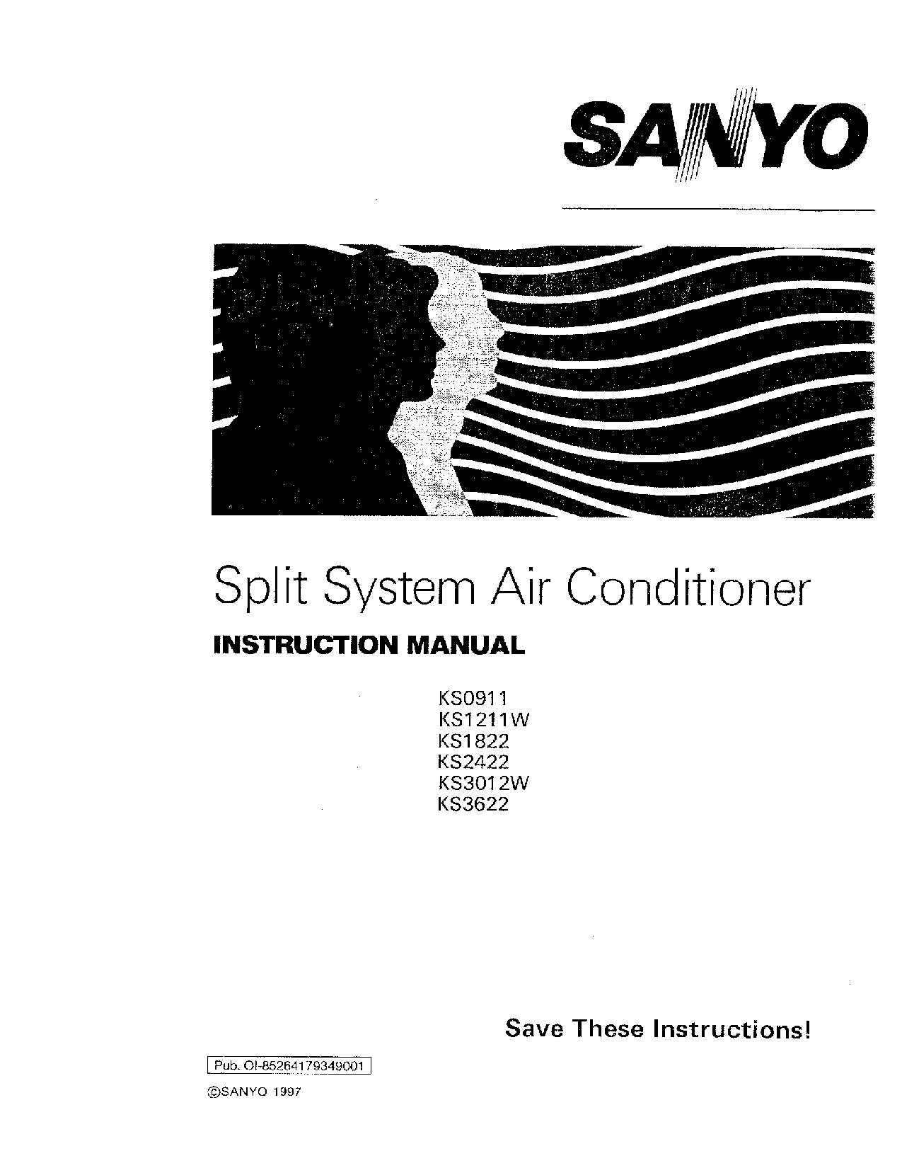 Sanyo KS3012W, KS1822, KS1211W, KS0911, KS2422 User Manual 2