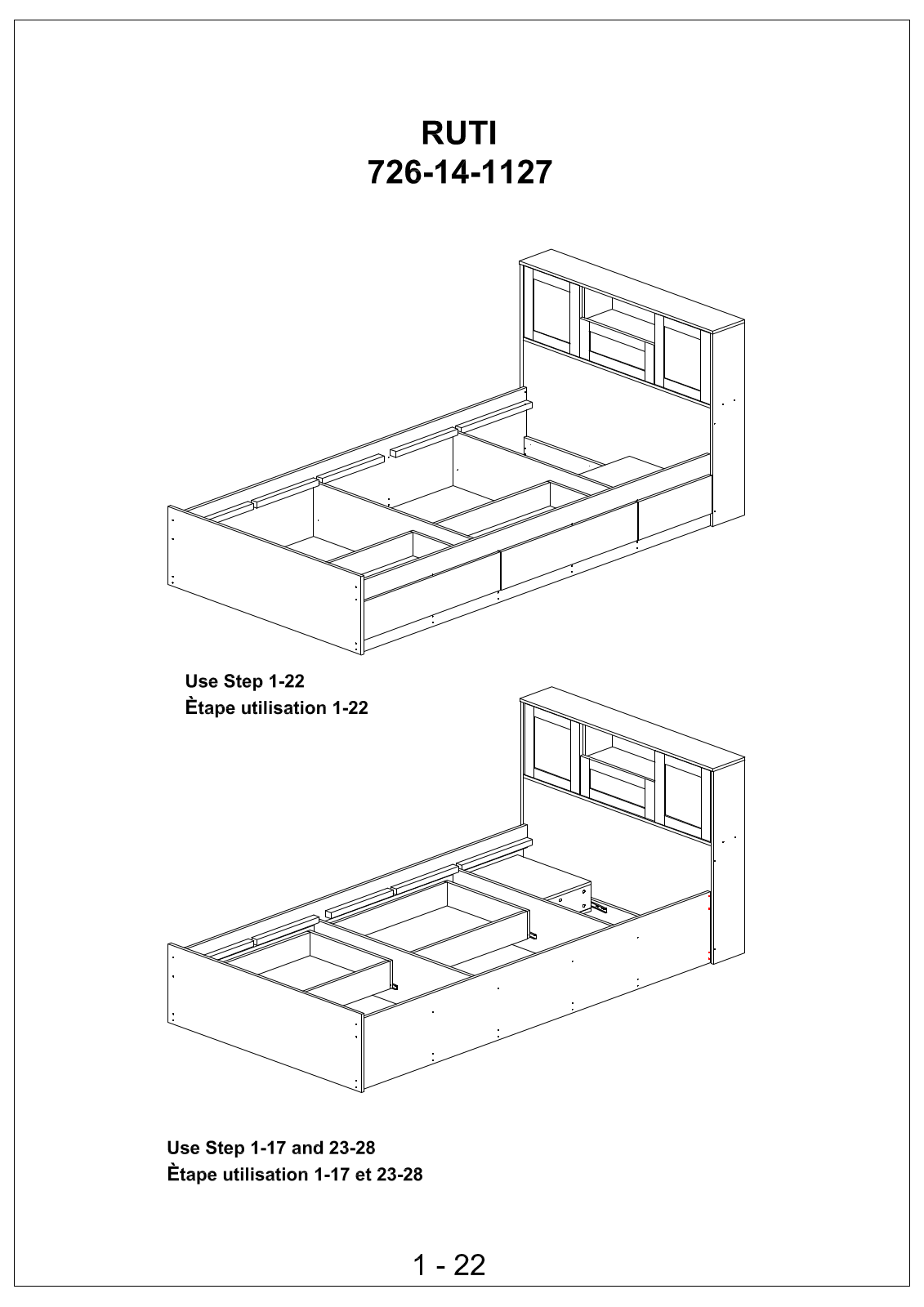 JYSK Ruti Twin User Manual