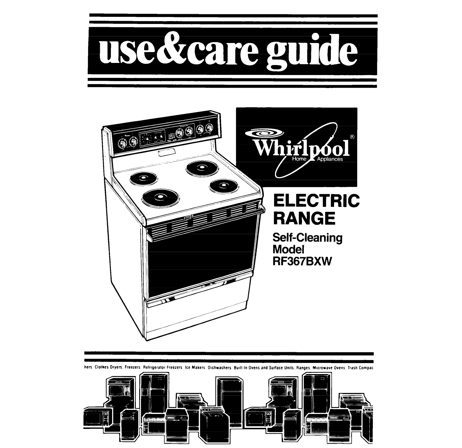 Whirlpool RF367BXW User Manual - ManualMachine.com