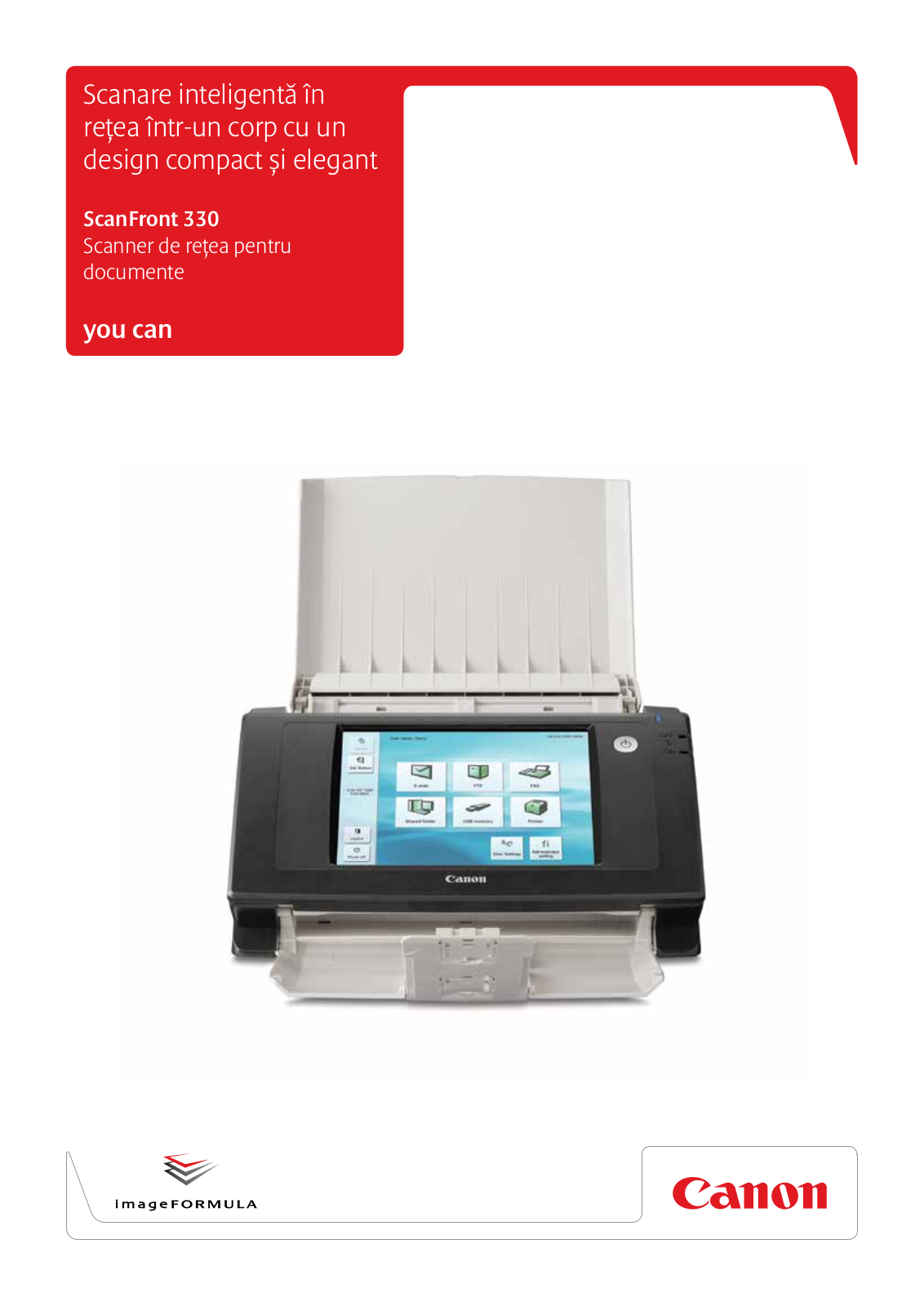 Canon SCANFRONT 330 BROCHURE