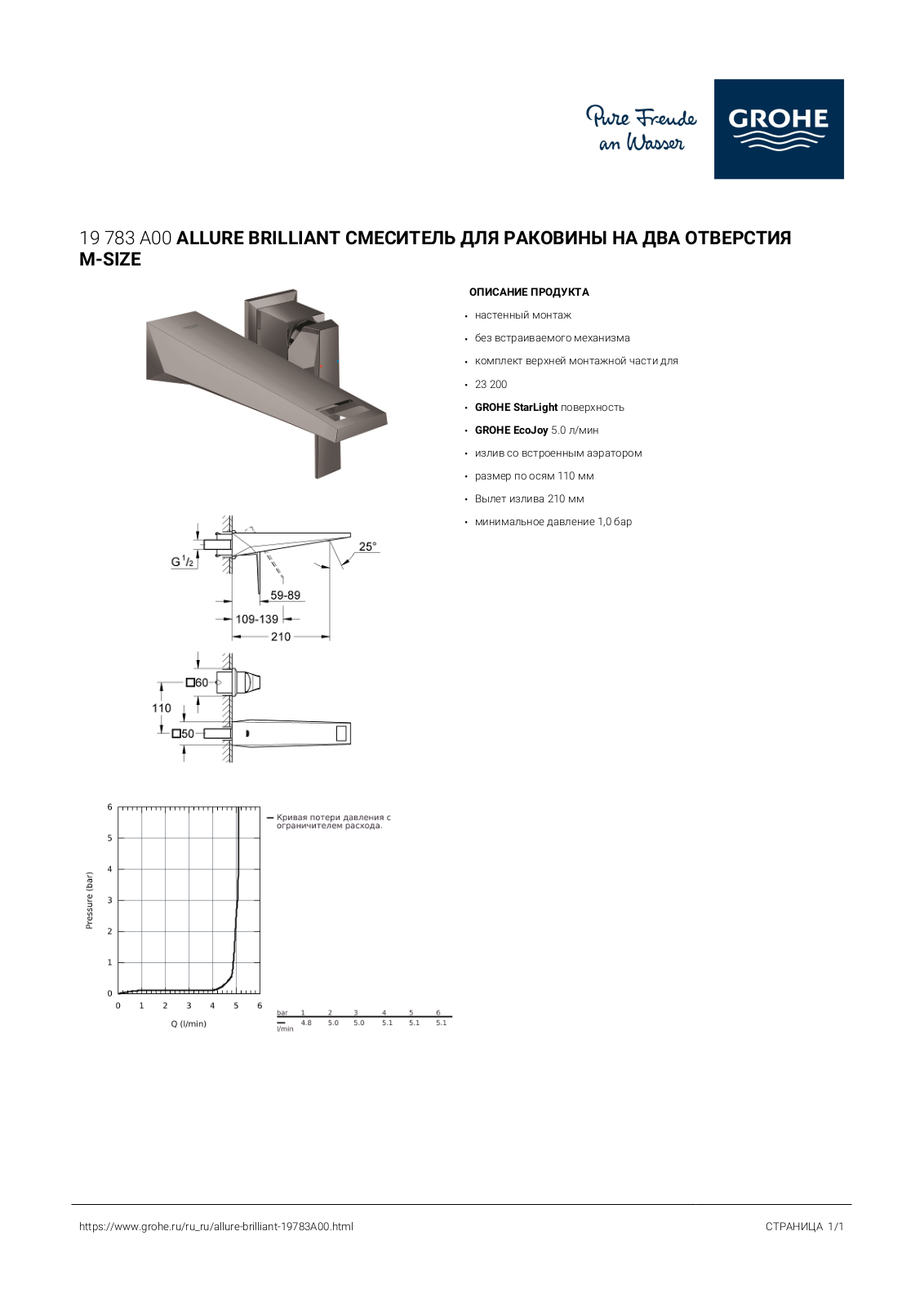 Grohe 19783A00 User guide