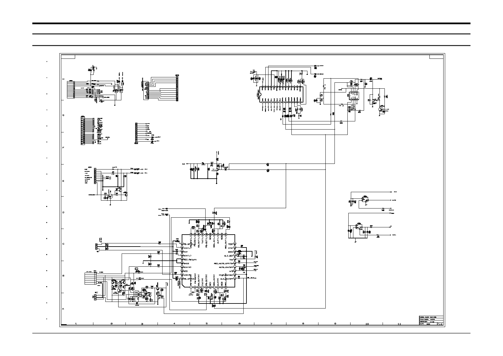 Samsung MAX-X55, MAX-X56 Schematic