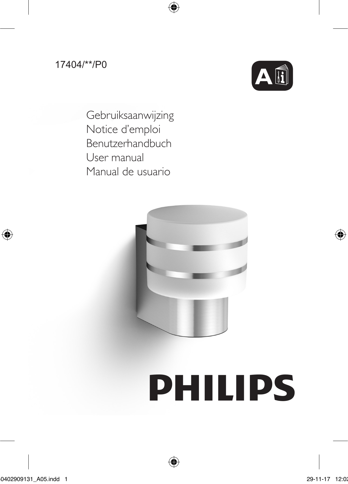 Philips 16404/**/P0 User manual