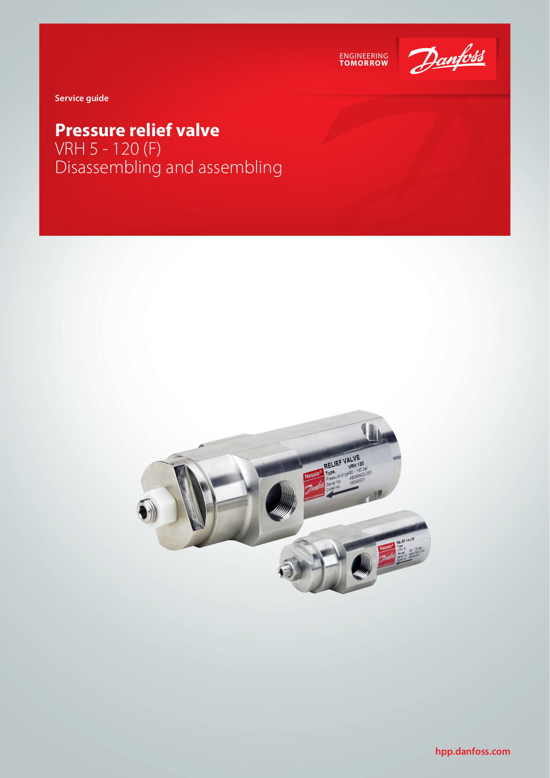 Danfoss VRH 5, VRH 120 Service guide