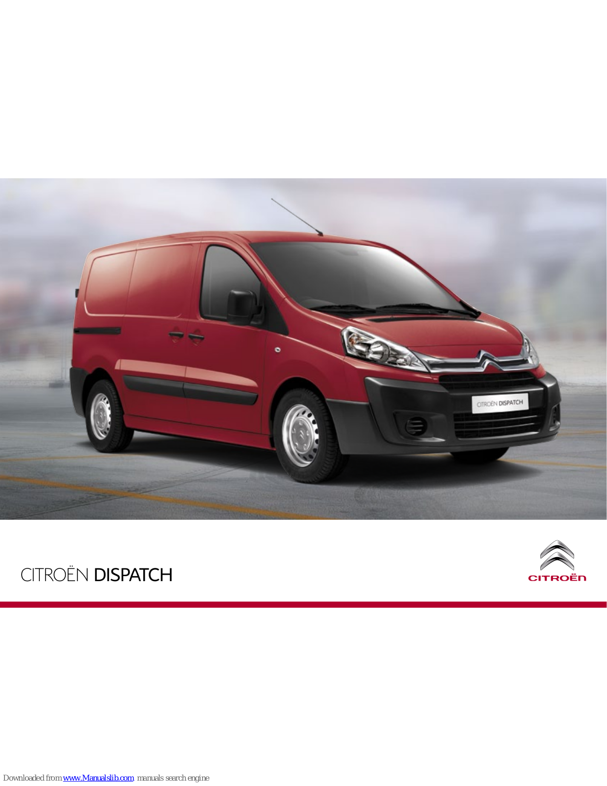 CITROEN DISPATCH, DISPATCH Van, DISPATCH Enterprise, DISPATCH CREW VAN, DISPATCH Platform Cab Brochure & Specs