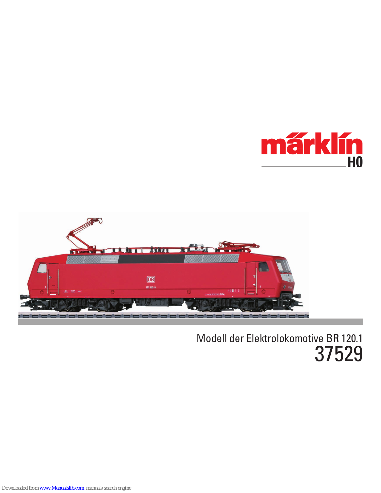 Märklin 37529, 37528 User Manual