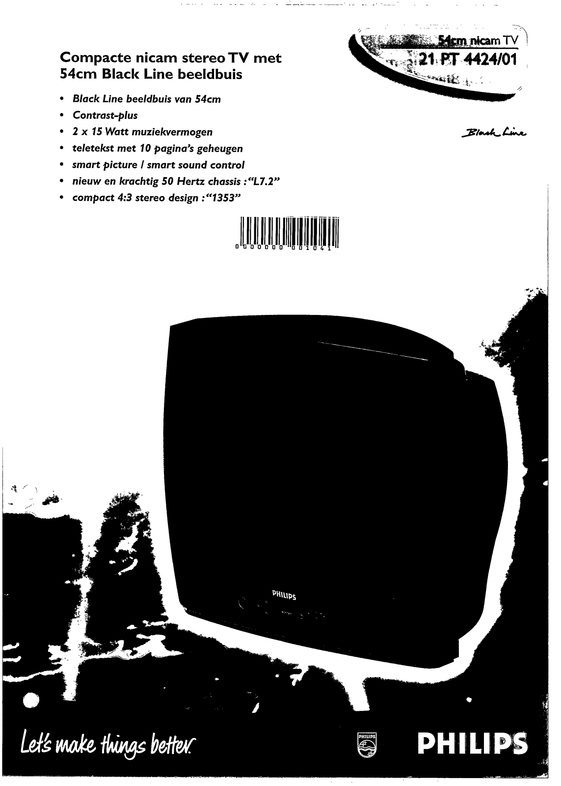 Philips 21PT4424 User Manual