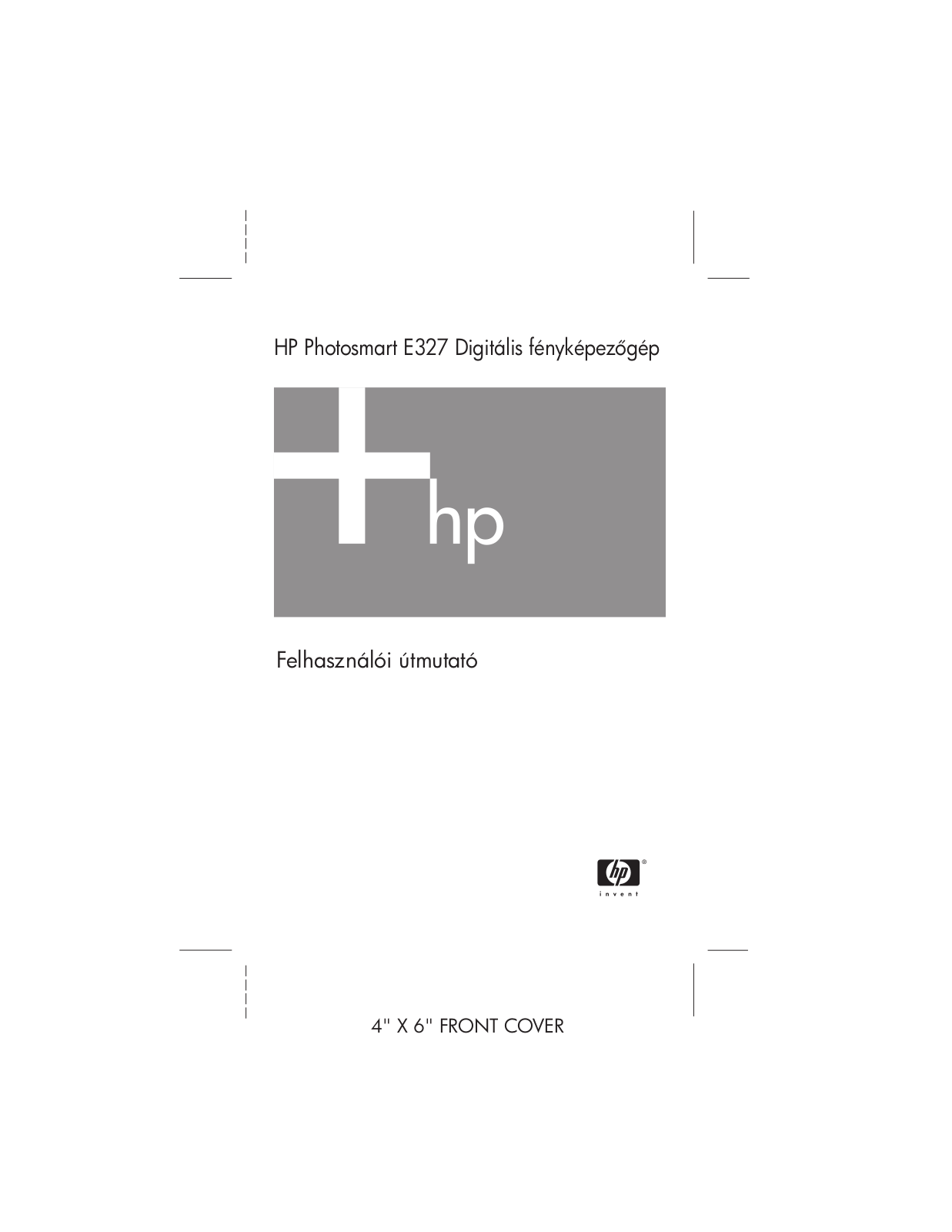 Hp PHOTOSMART E327 User Manual