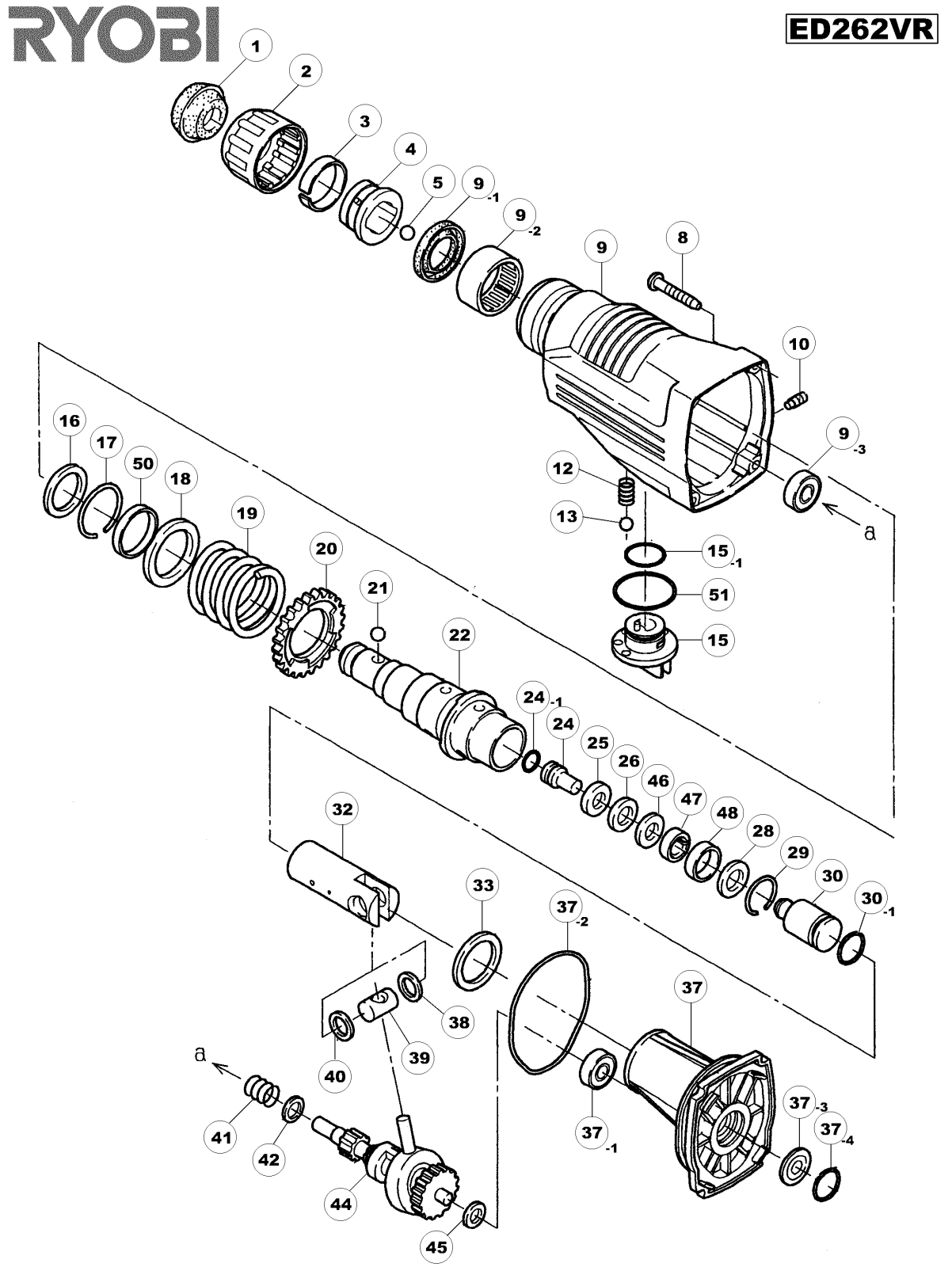 Ryobi ED262VR User Manual