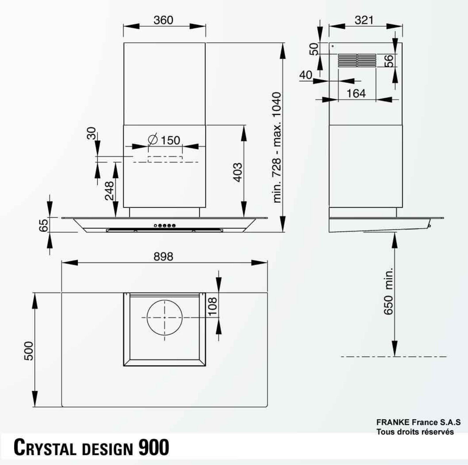 Roblin CRYSTAL DESIGN 900 User Manual