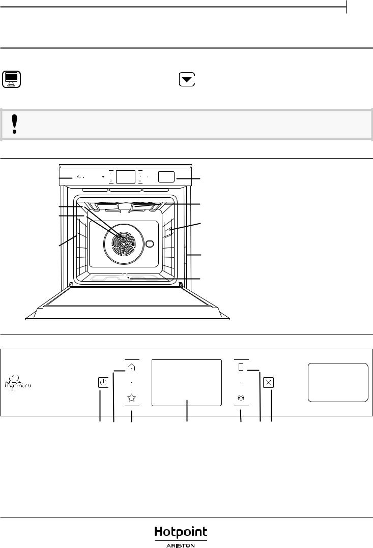 HOTPOINT/ARISTON FI9 P8P2 SH IX HA Daily Reference Guide