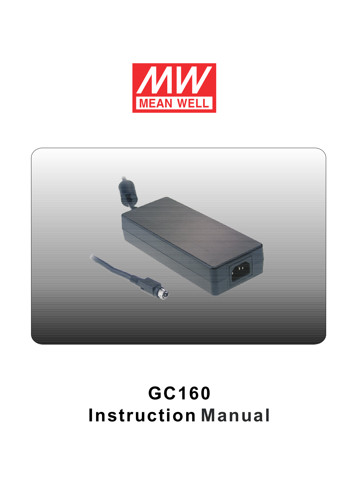 Mean Well GC160 User guide - ManualMachine.com