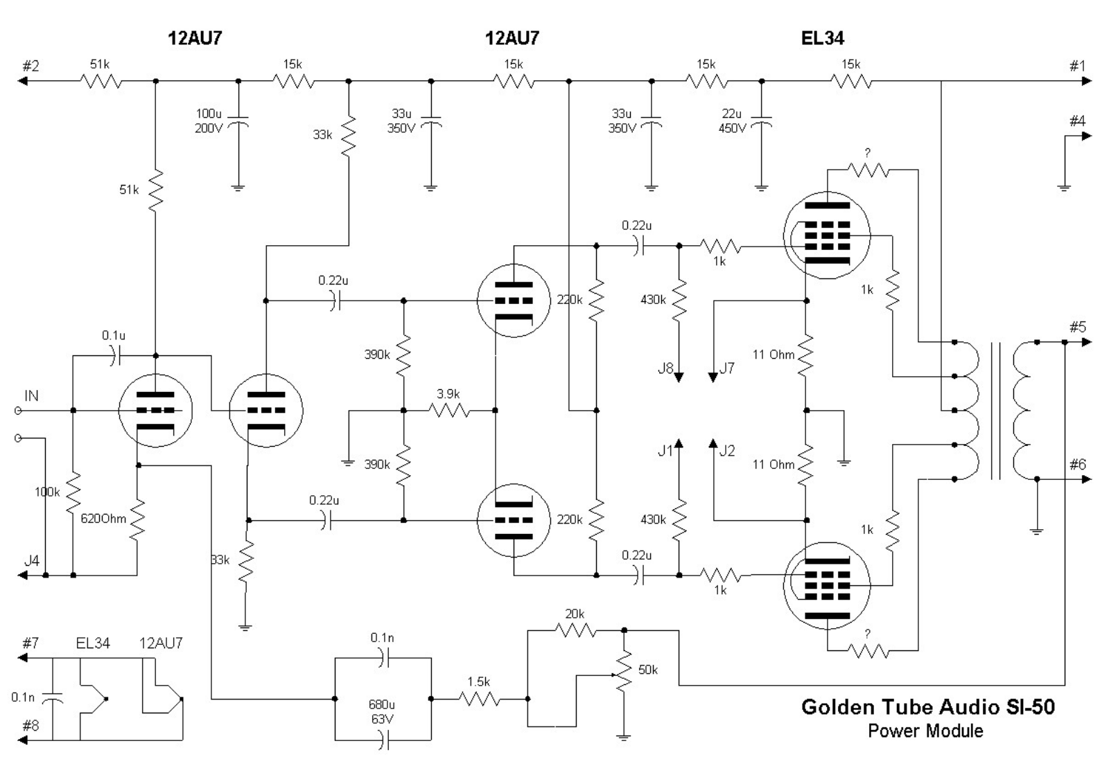 Other G GoldenTube-SI50 Schematic - ManualMachine.com