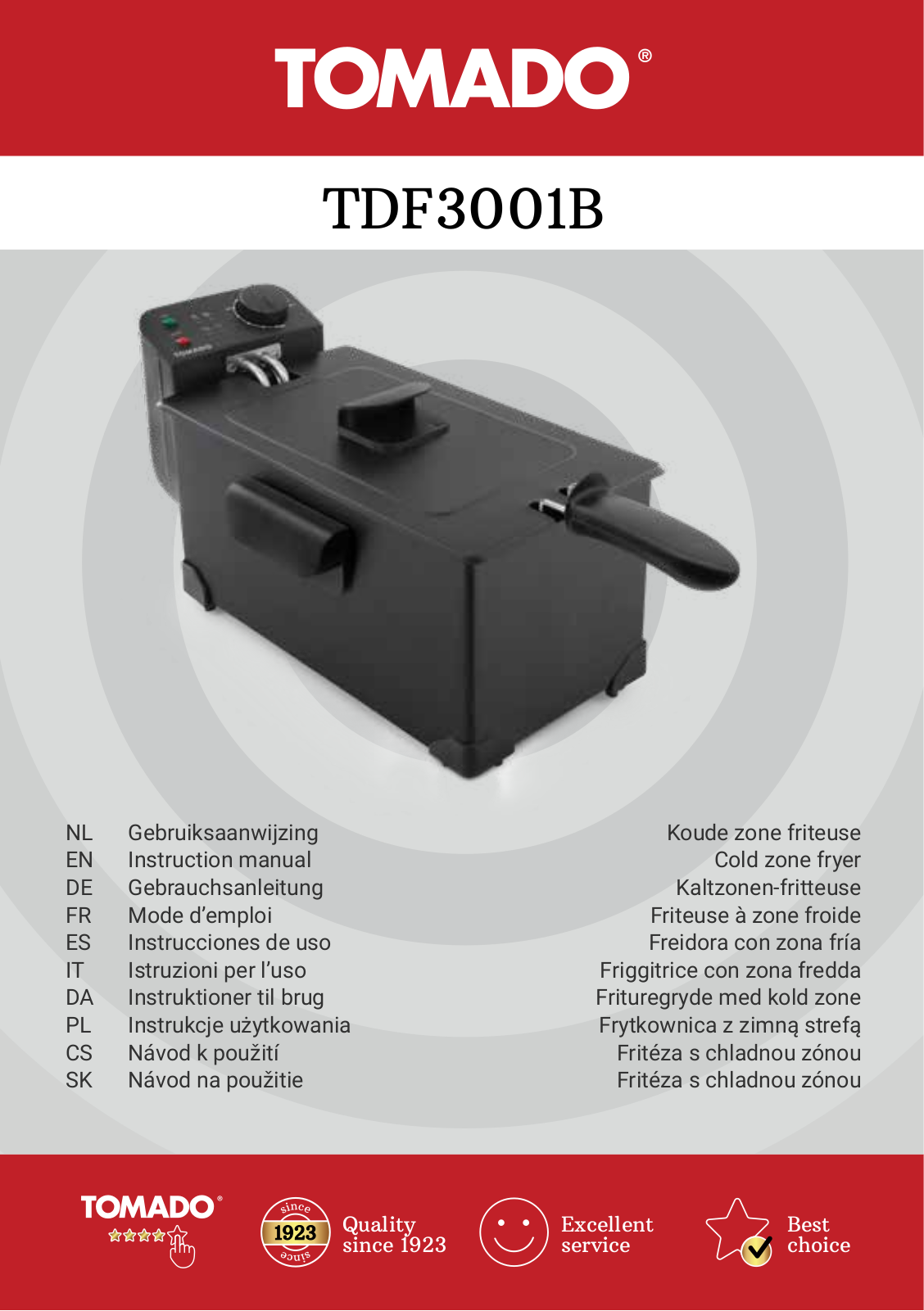 Tomado TDF3001B User guide - ManualMachine.com