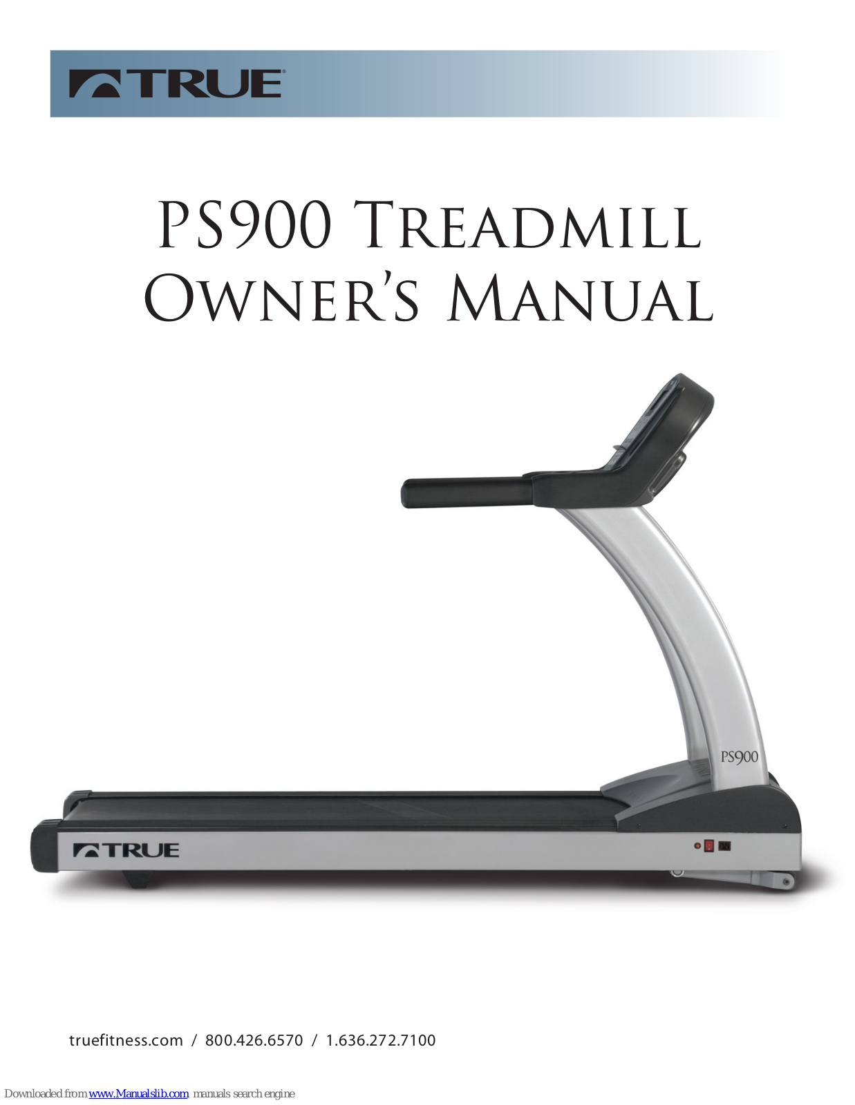 True PS900 Owner's Manual