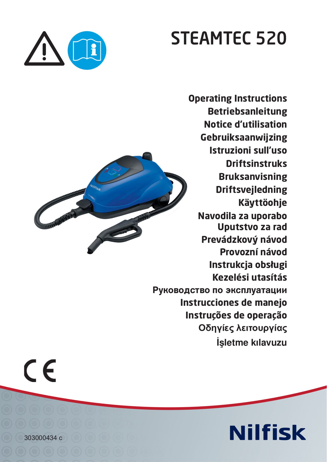 Nilfisk STEAMTEC 520 User Manual