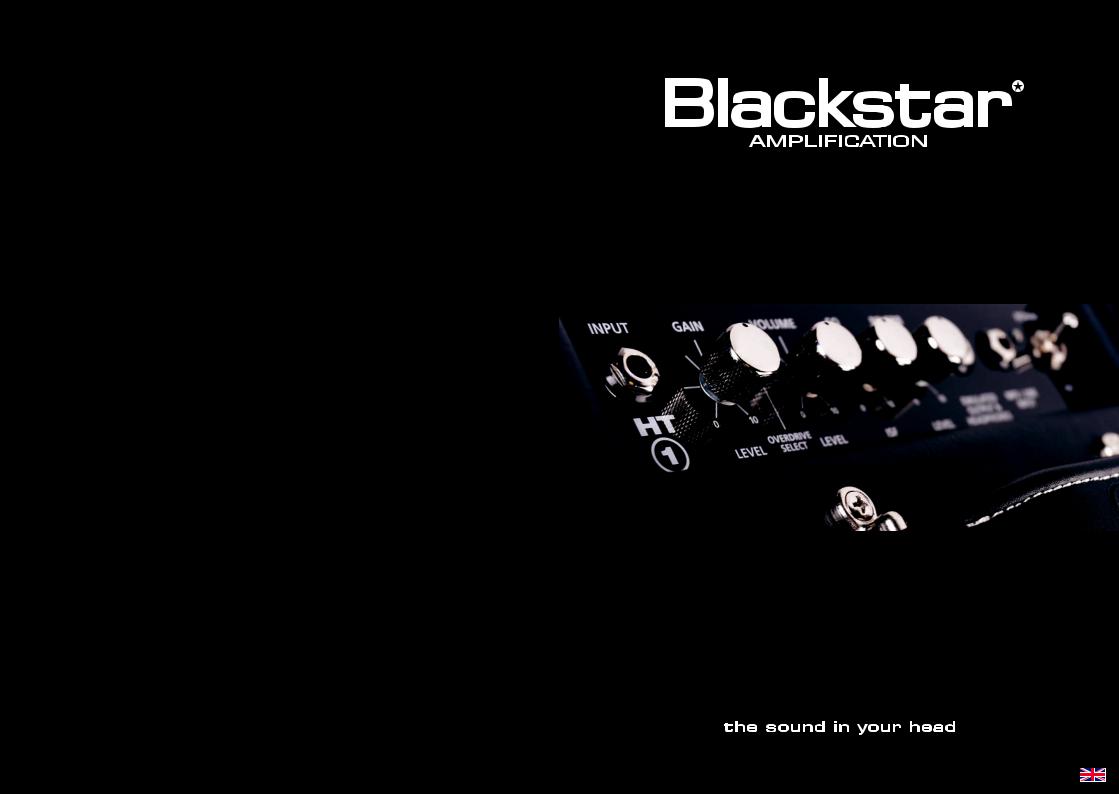 Blackstar HT-1 Owner's Manual