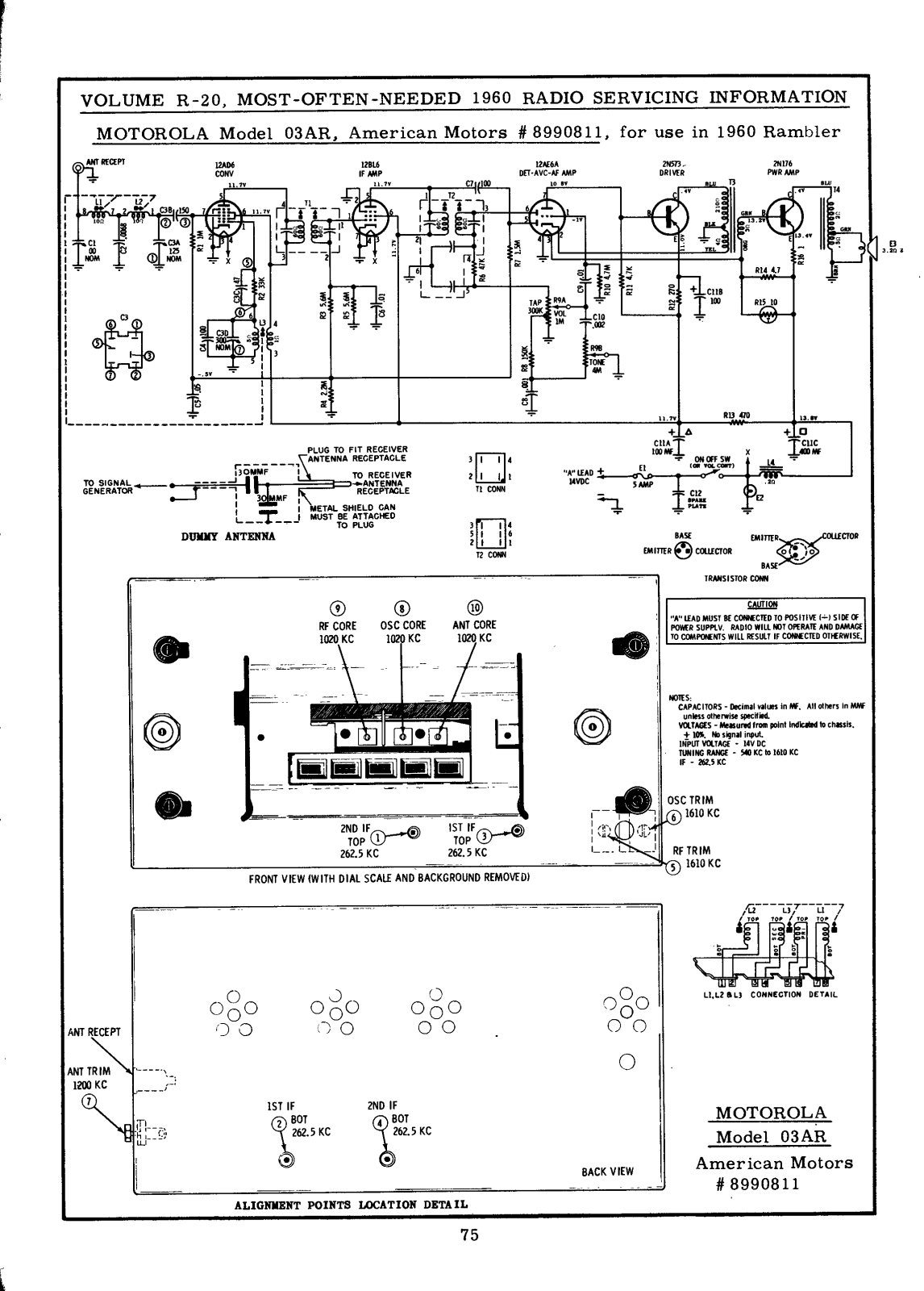 American Car Radio 8990811 schematic - ManualMachine.com