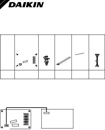 Daikin ERP01A50, ERP01A51 Installation manuals