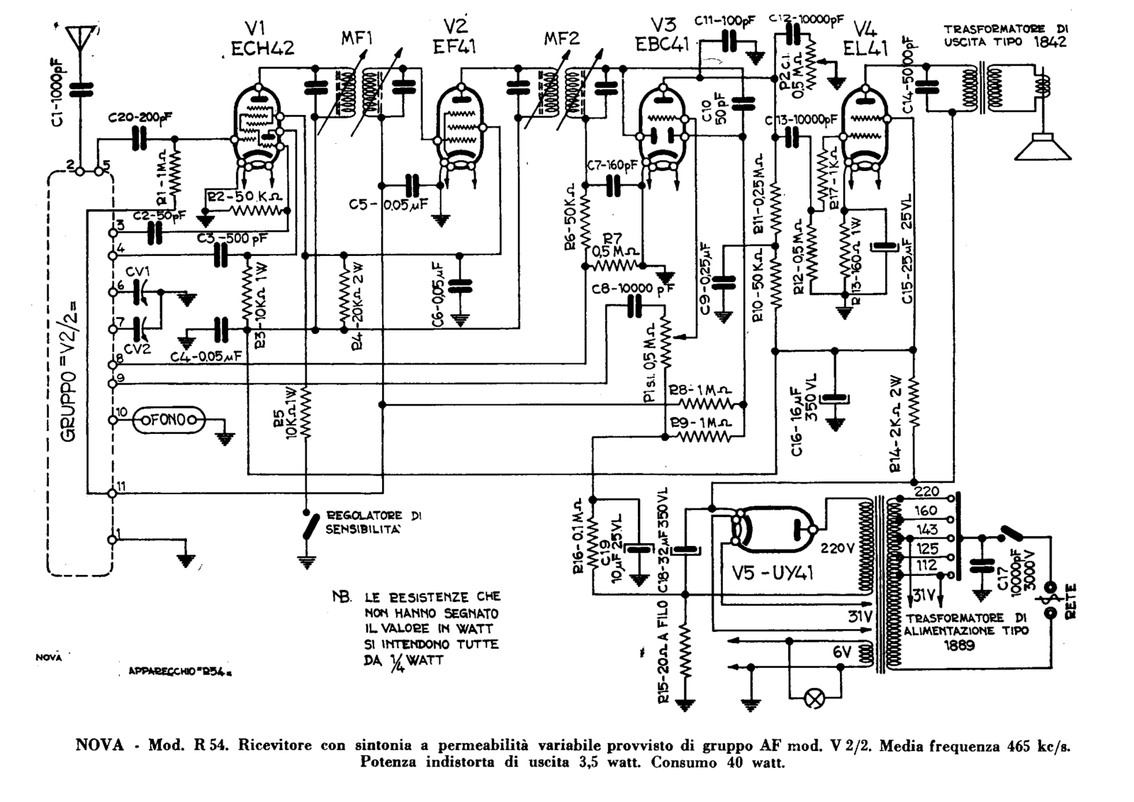 Nova r54 schematic