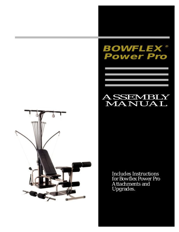 Bowflex XTL User Manual