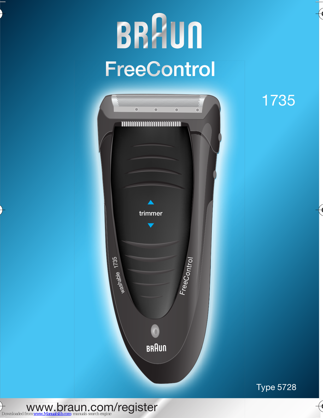 Braun FreeControl 1735, 5728 User Manual