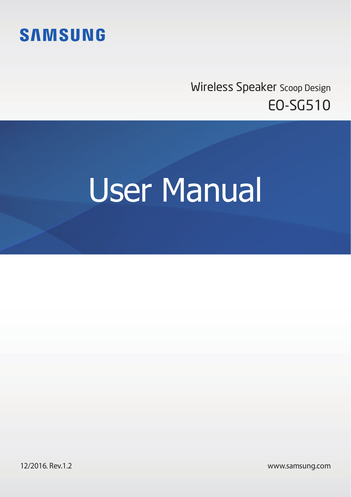 Samsung EO-SG510CDEGWW operation manual