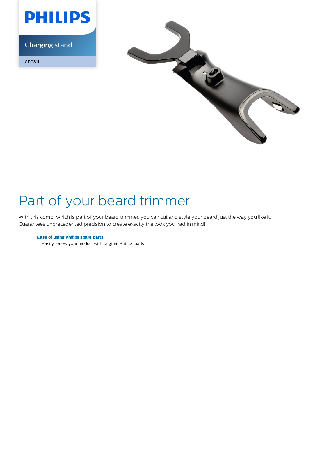 Philips CP0811/01 leaflet - ManualMachine.com