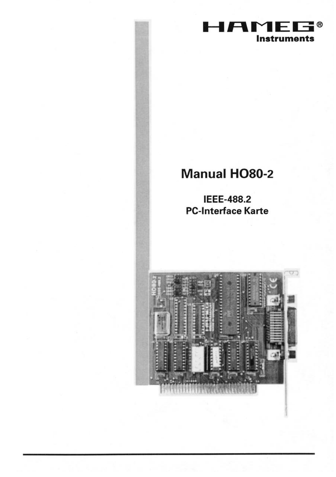 HAMEG HO80-2 User Guide