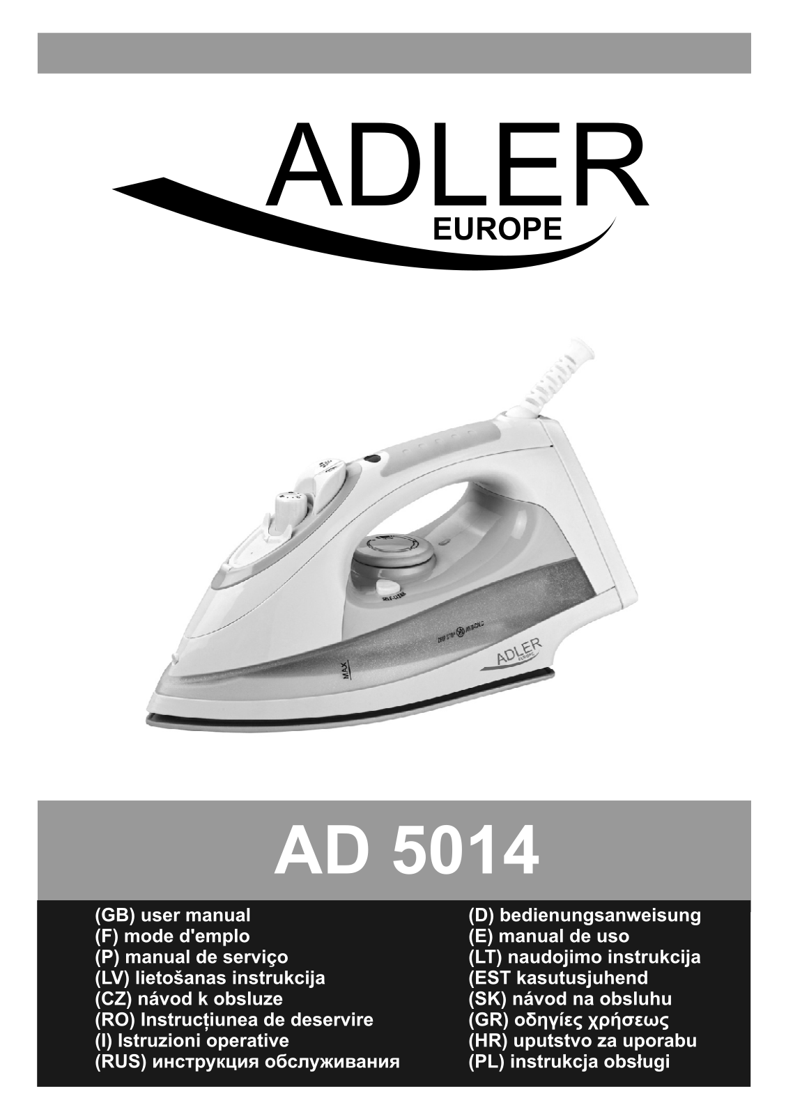 Adler AD 5014 User Manual