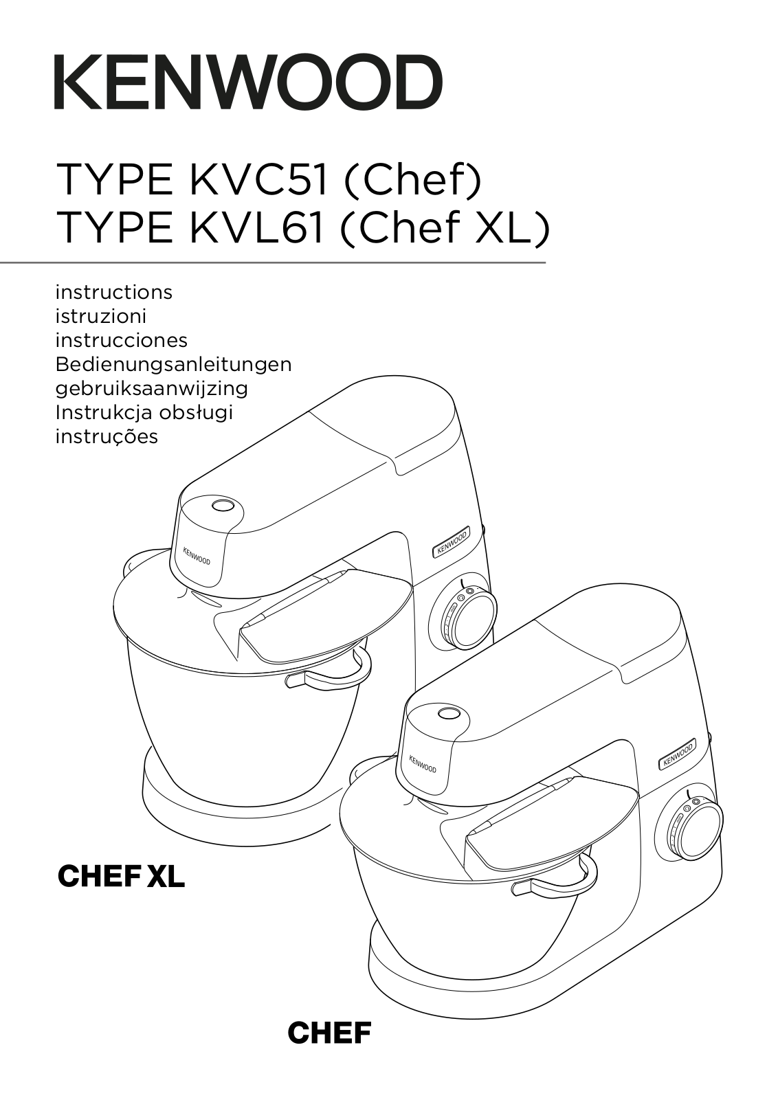 KENWOOD KVL4110W User Manual