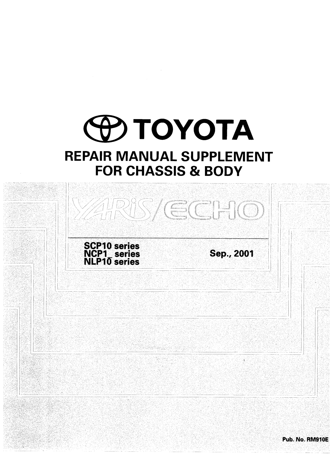 Toyota Yaris 2001 User Manual