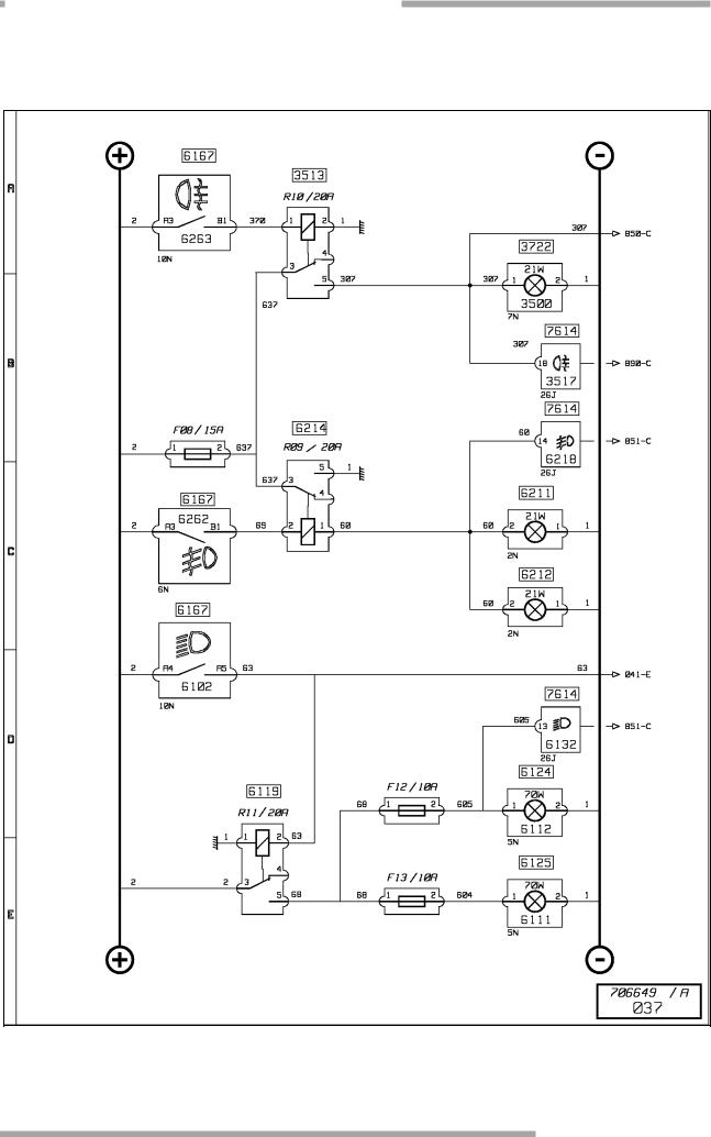 RENAULT 44C1, 44C2, 44T, 44V, 45D2 Wiring Diagrams