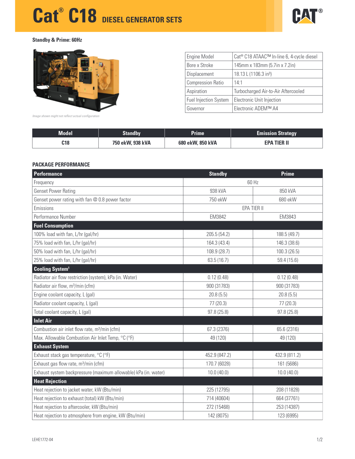 CAT C18 Technical Manual