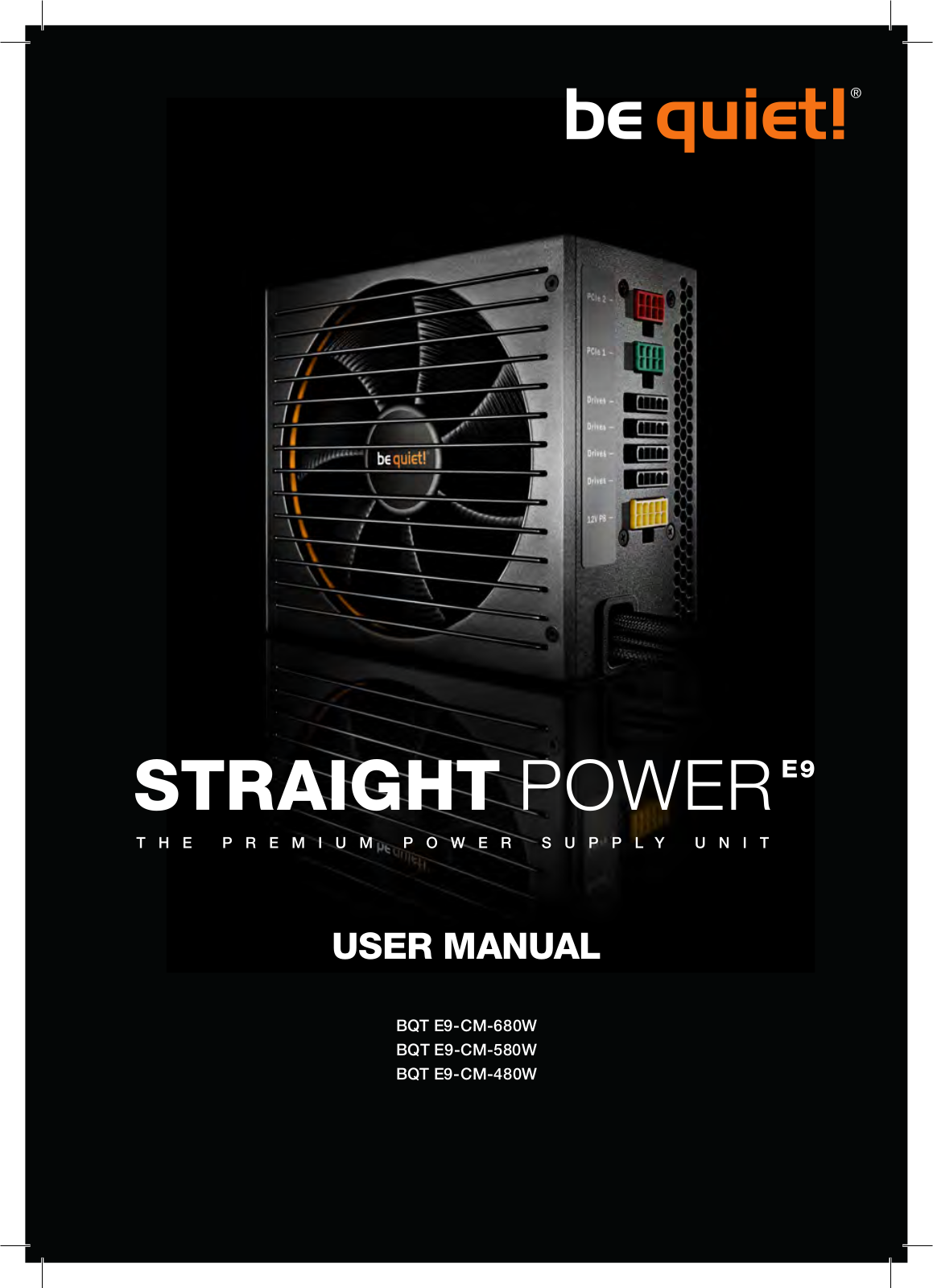 BE QUIET E9 CM User Manual - ManualMachine.com