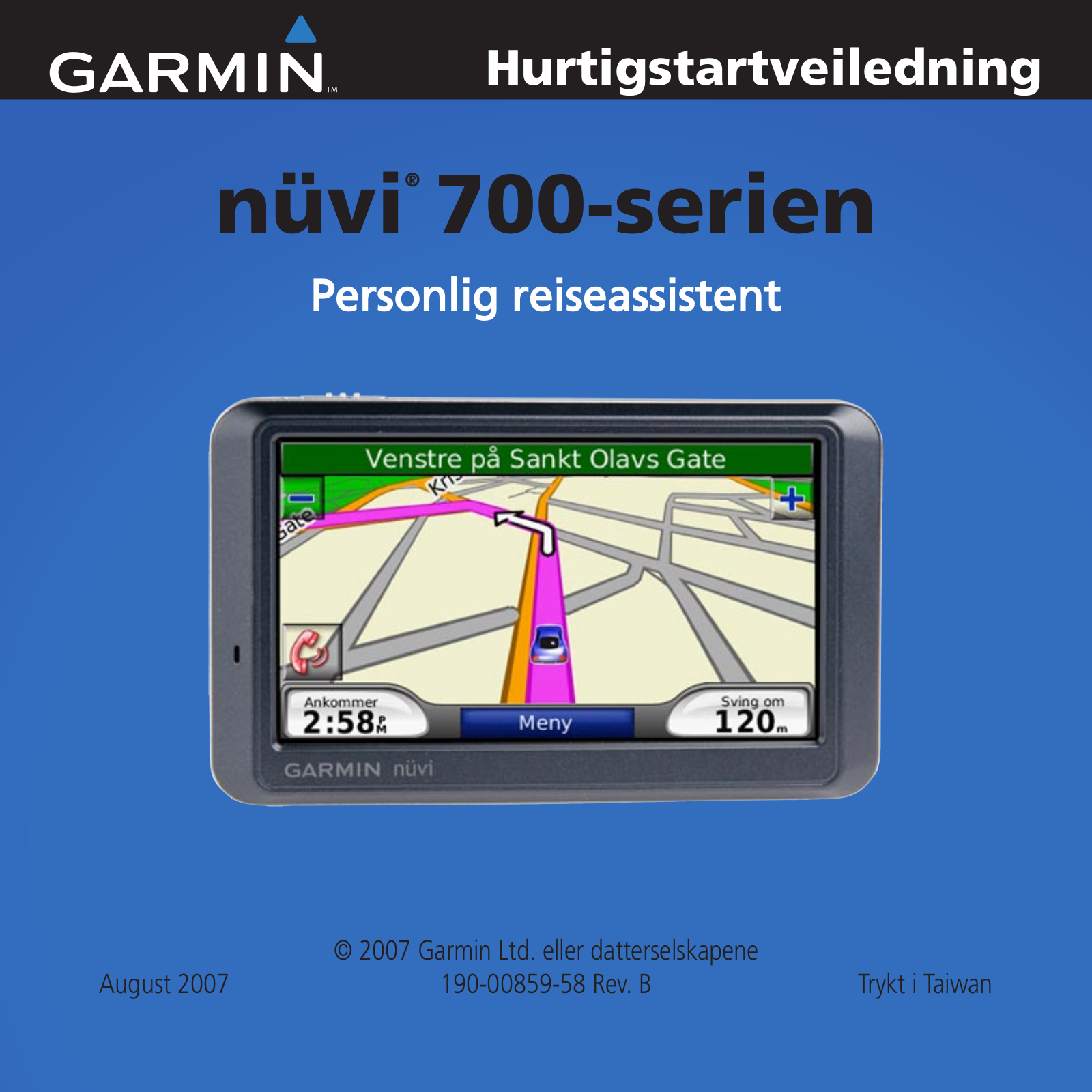 Garmin nüvi 770, nüvi 750, nüvi 760 Quick guide