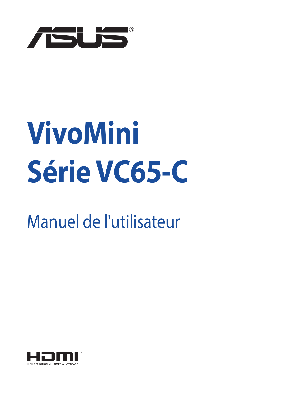 Asus VC65-C1, VC65-C User’s Manual