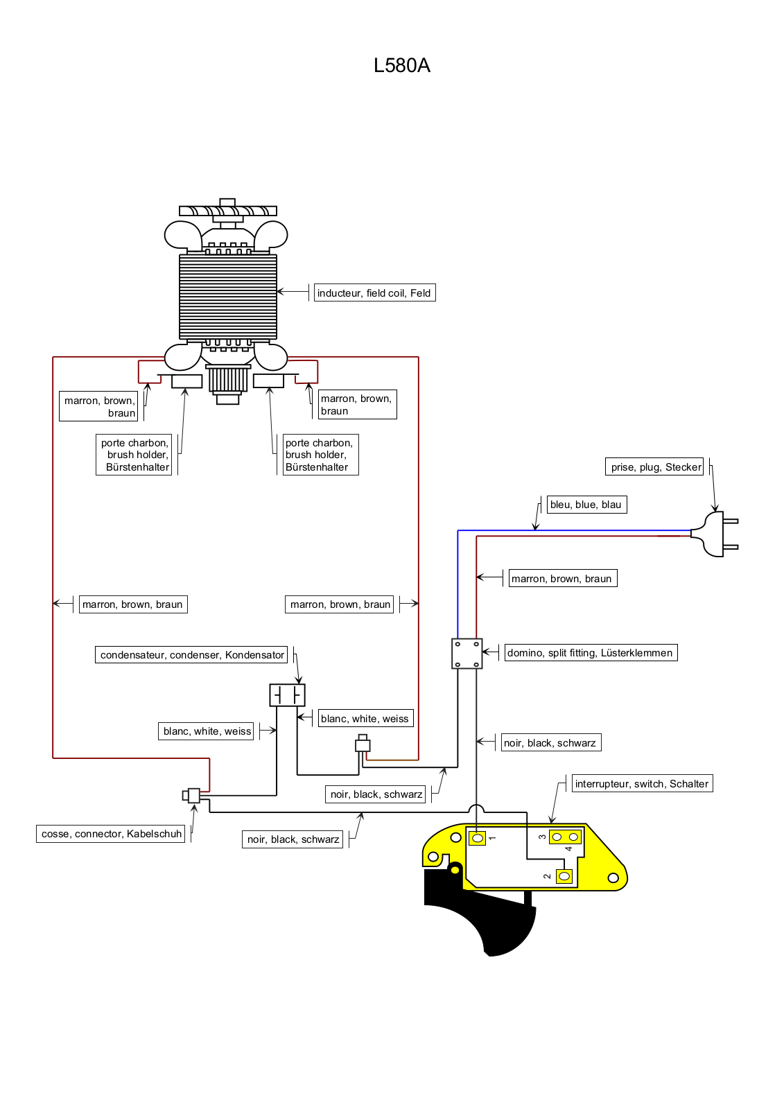 Ryobi L580A User Manual