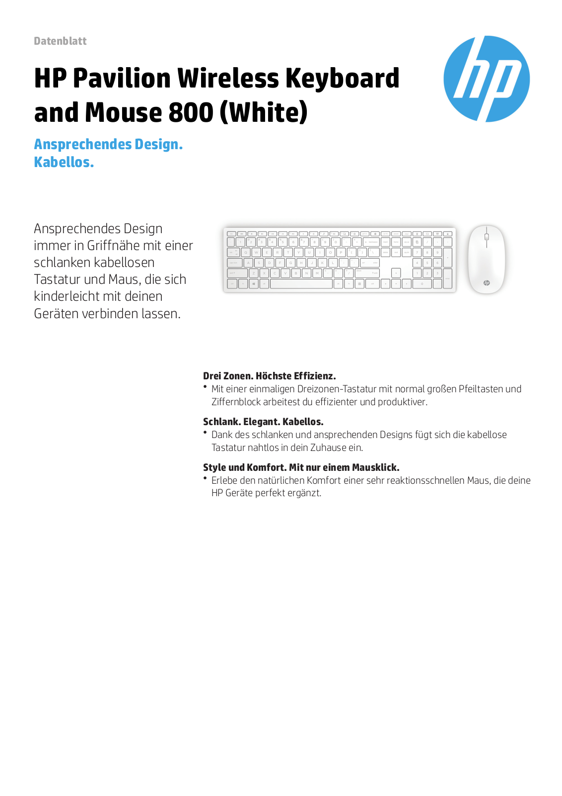 HP Pavilion  800 White Service Manual