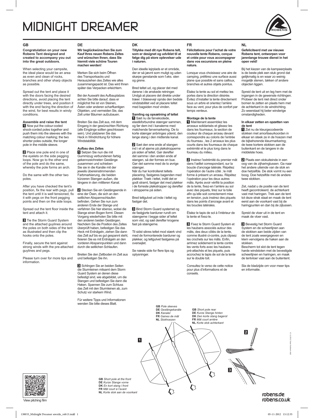 Robens Midnight Dreamer User Manual