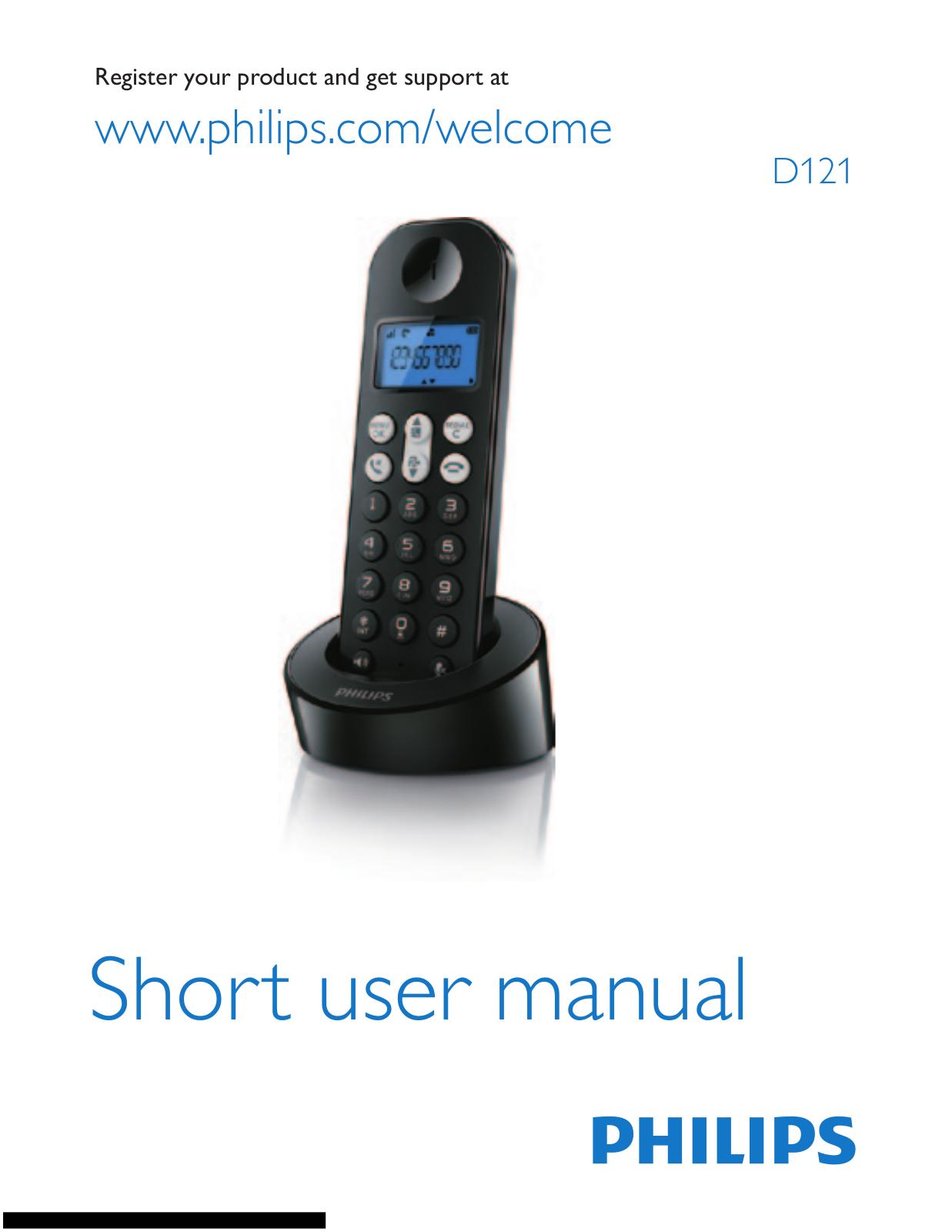 Philips D121 User Manual